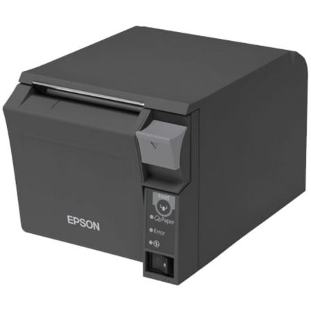Epson TM-T70II Impresora de Tickets Térmica, Ancho Papel 80mm, USB-Ethernet, Negra Epson TM-T70II Impresora de Tickets Térmica, Ancho Papel 80mm, USB-Ethernet, Negra